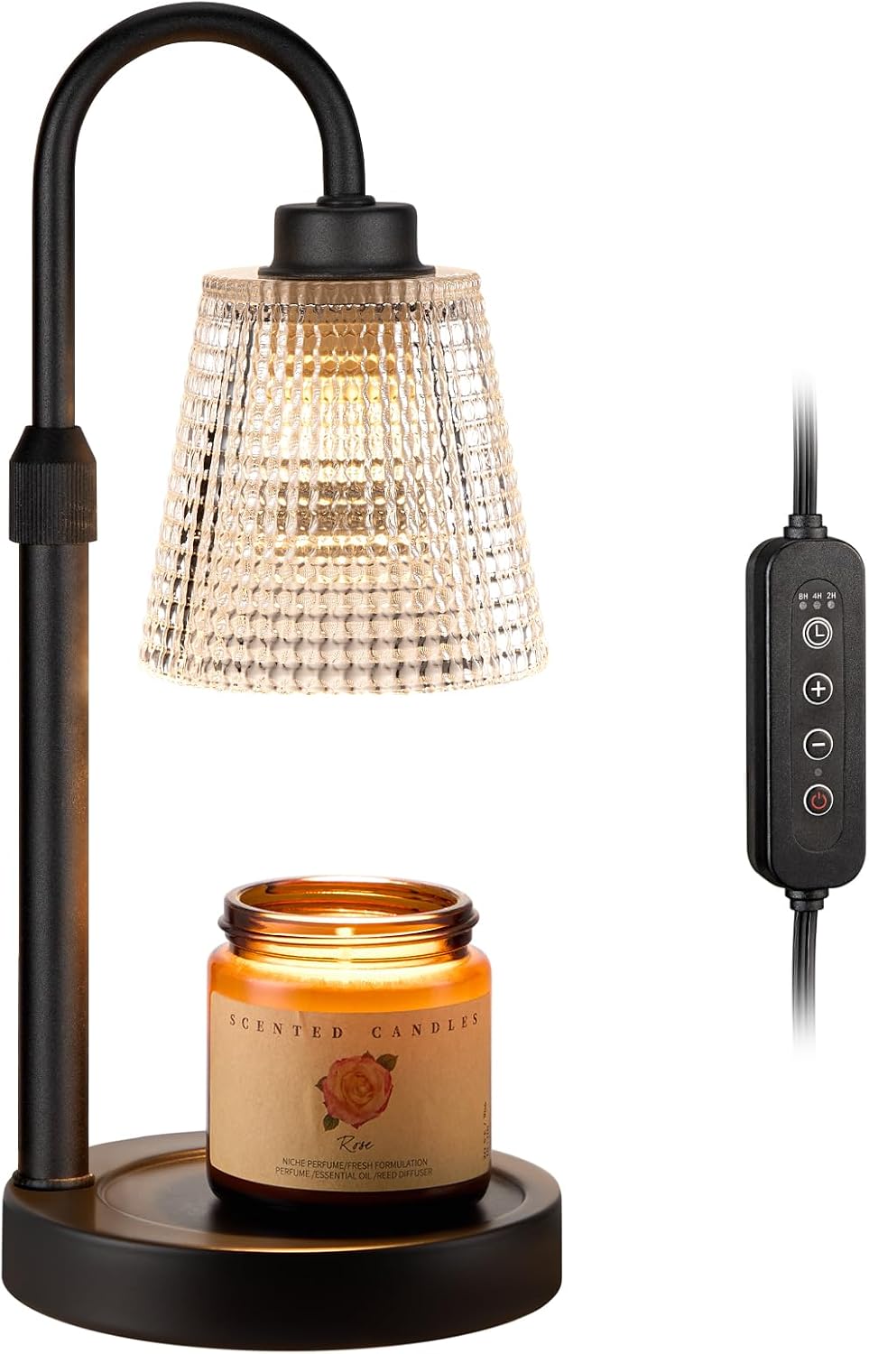 New Candle Warmer Lamp with Timer – Electric Candle Melter Lamp for Home Décor, Fragrance & Birthday Gifts for Women