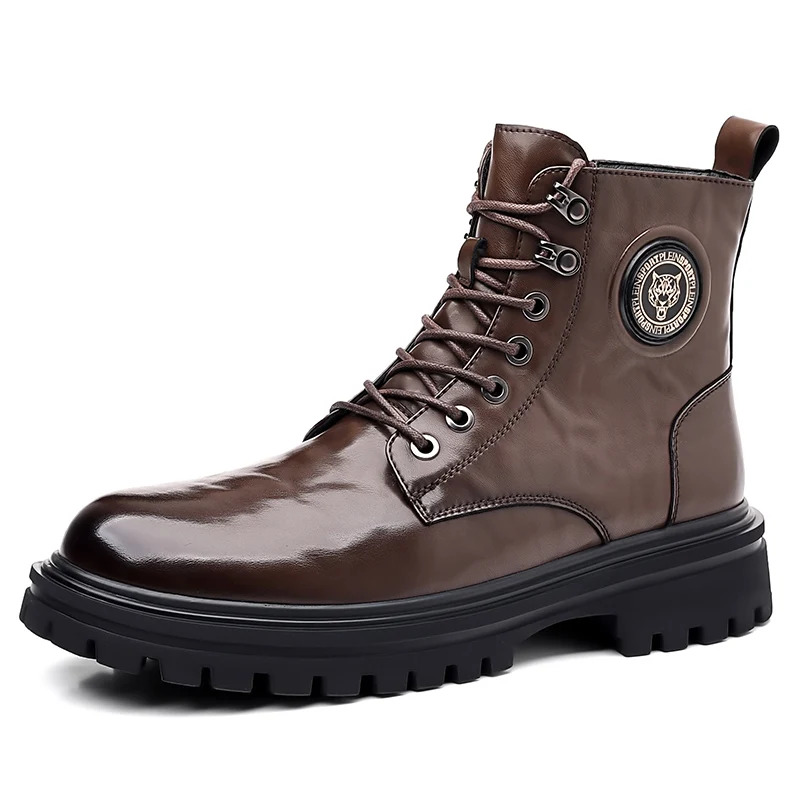 Men's Classic Business Dress Boots - Formal Shoes Wear