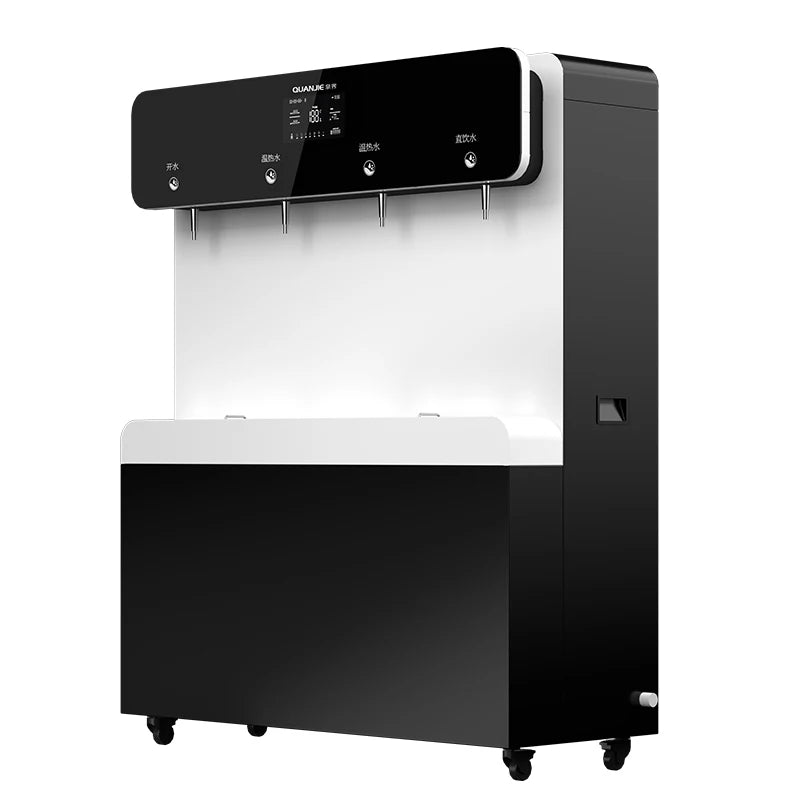 Modern Large Water Purifier & Dispenser, Smart Four Spout High-Capacity Water Machine