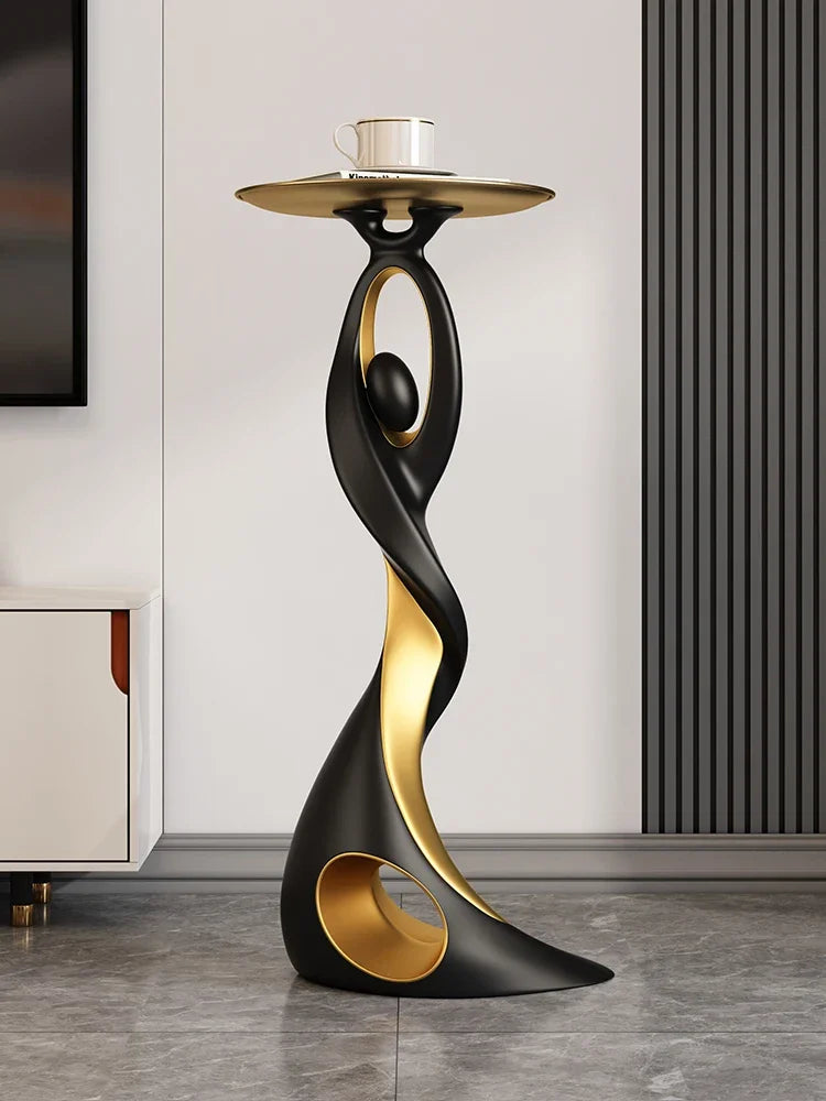 New Creative Designer Abstract Side Table – Luxury Living Room Furniture