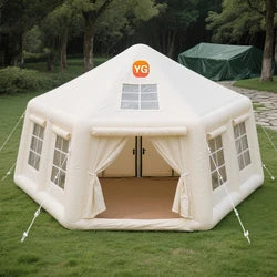 Luxury Comfortable Inflatable Camping Tent – High-Quality Oxford Fabric Large Family Outdoor Tent