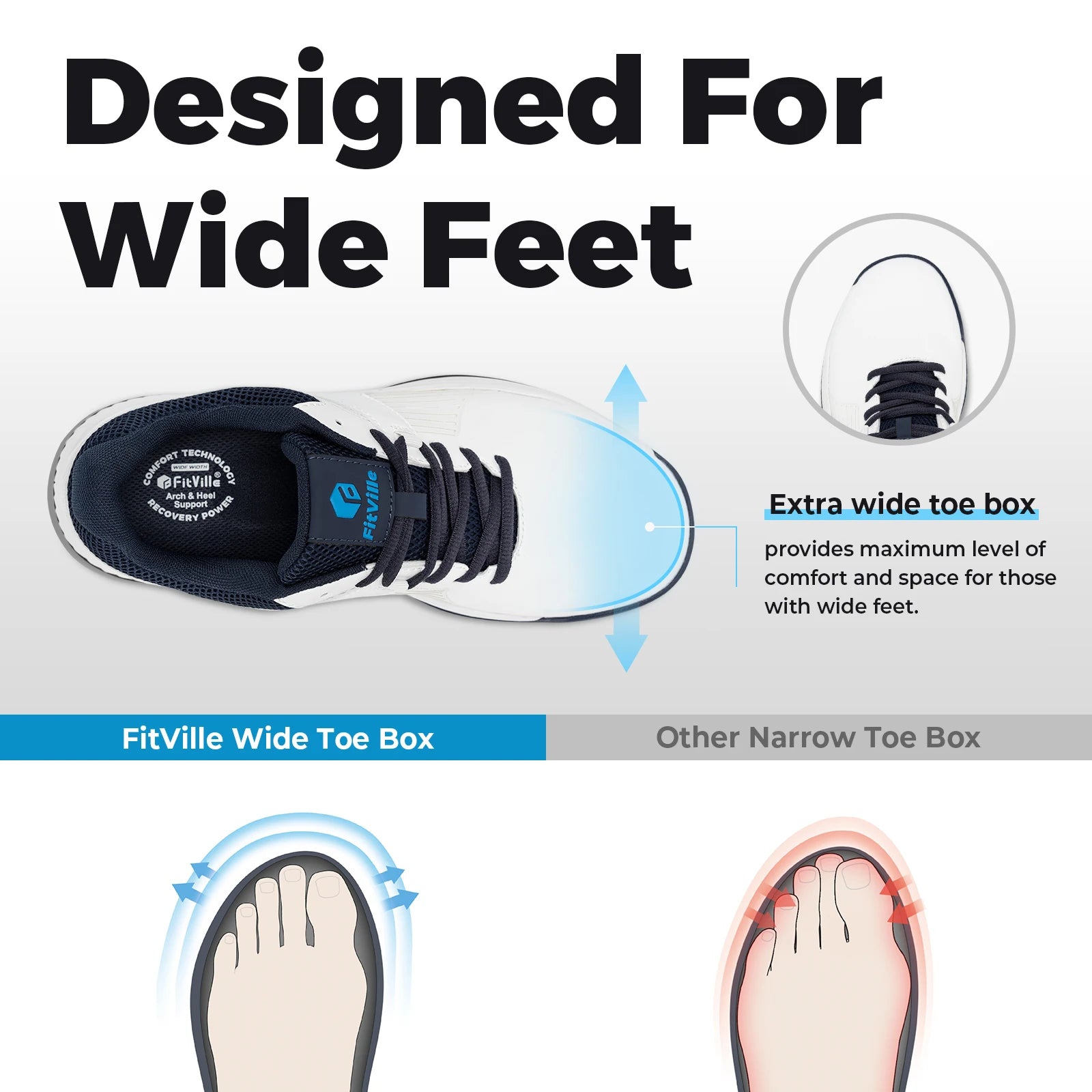 Modern Mens Waterproof Professional Golf Sneakers Arch Support & Non-Slip Grip