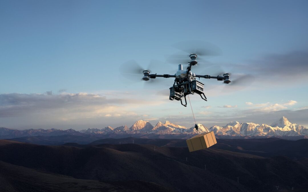 New Ultra Powerful 150Kg 6Kw 220V Cargo Transport Drone