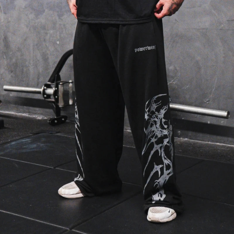 New Streetwear Joggers Men  Loose Fit High Street Casual Fitness Pants