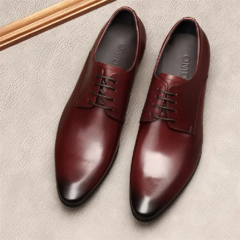 Men’s Genuine Leather Formal Wedding Shoes