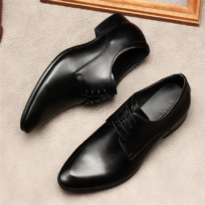 Men’s Genuine Leather Formal Business Shoes