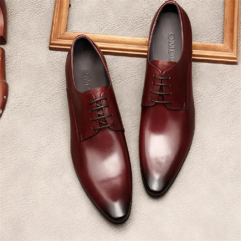 Men’s Genuine Leather Formal Business Shoes