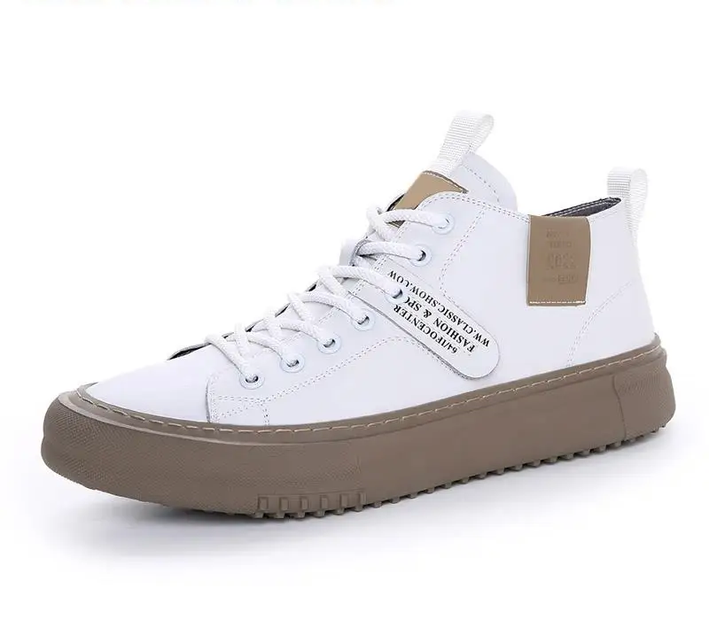 Men’s Anti Slip - Casual Leather Sneakers Breathable Outdoor Walking Shoes