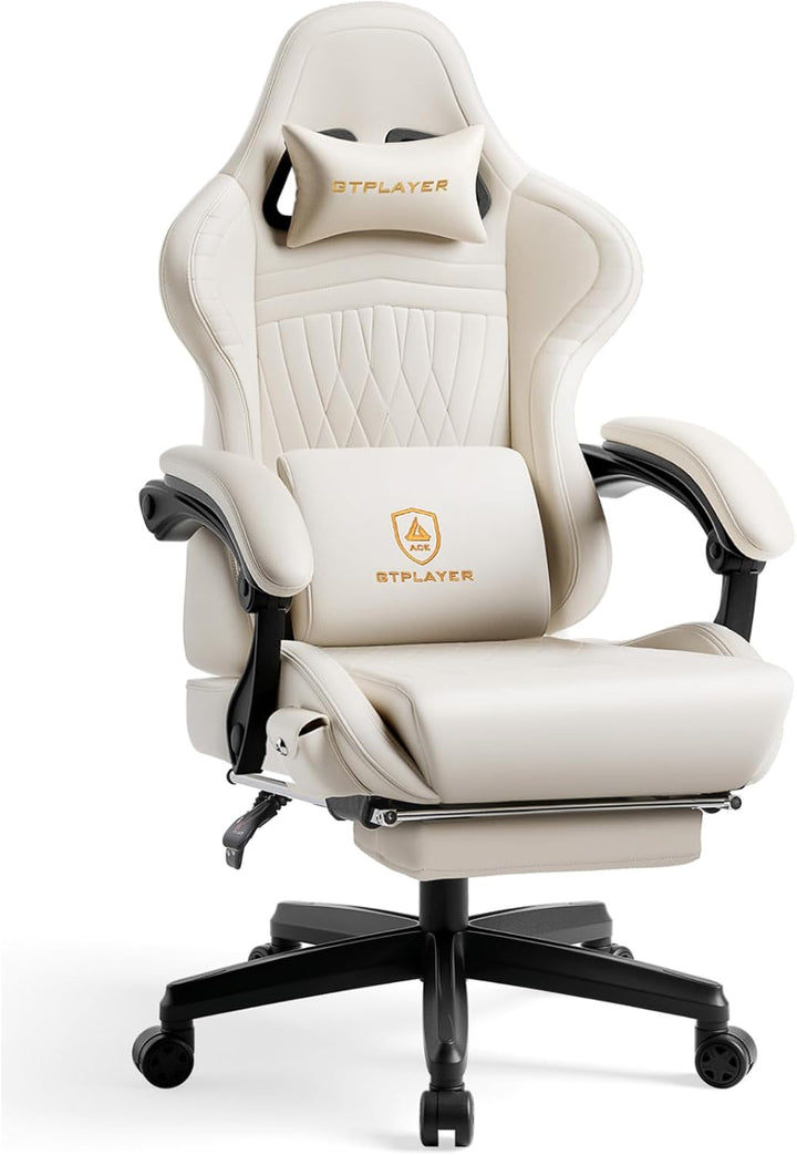 New Gaming Chair for Adults –  with Built-in Speakers, Racing Style Gamer Seat
