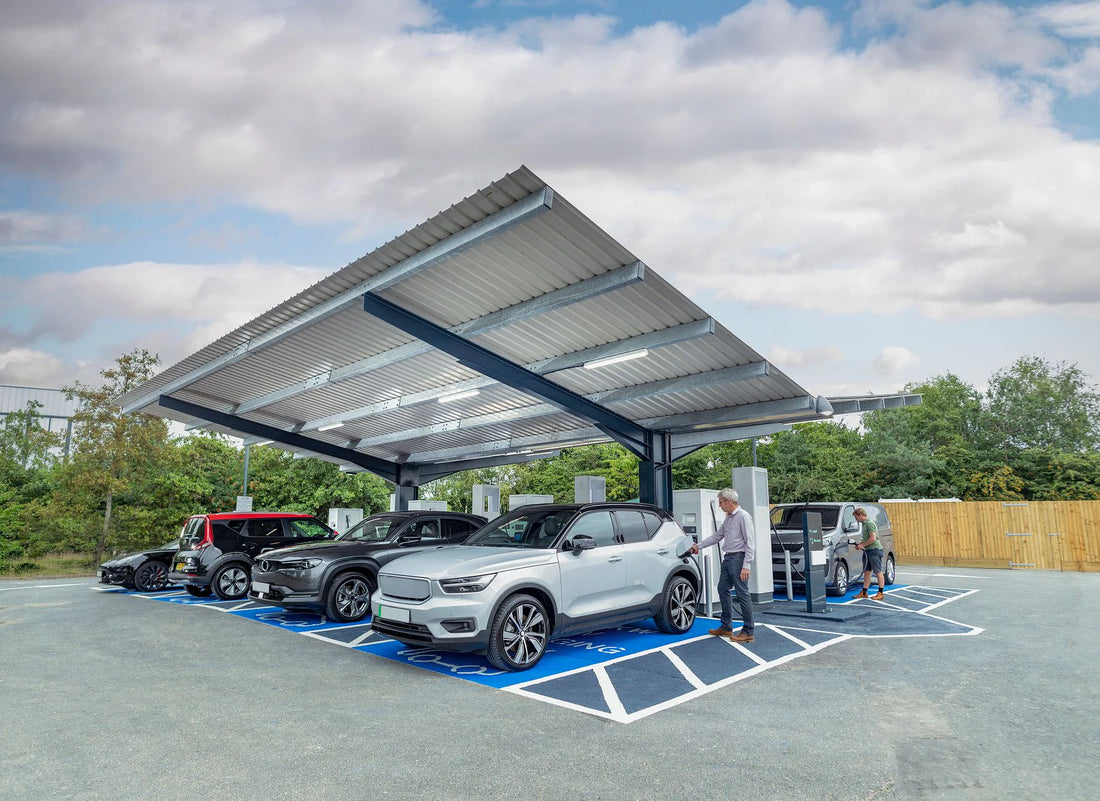 New Commercial Electric Vehicle Charging Pile Charger EV Solar DC Charging Station