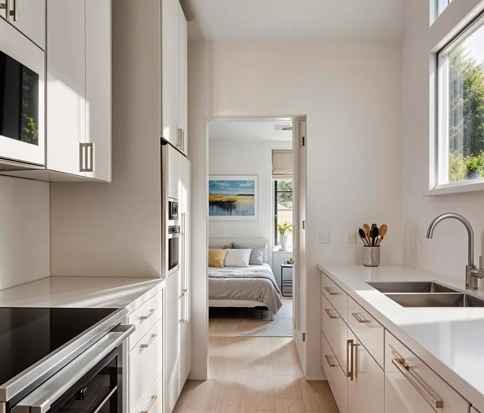 Modern Prefab ADU Tiny Modular Home with Bathroom & Kitchen