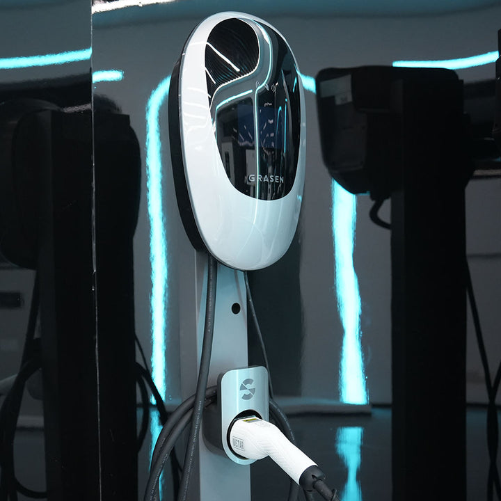Smart Home Use AC EV Charger Type 2 - CE EV Charging Station with WiFi APP Control