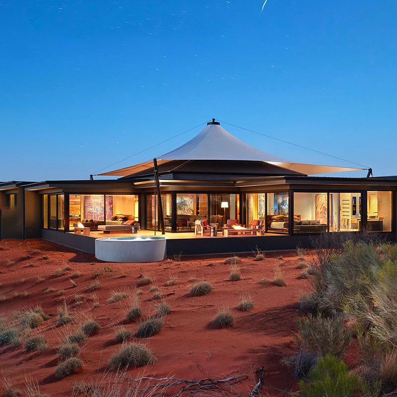 Architectural Grade Glamping Luxury Outdoor Safari Tents House with Bathroom