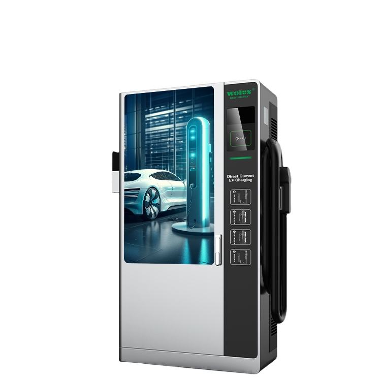 New Ultra Smart 360kW Commercial DC Fast EV Charging Station with Digital Advertising