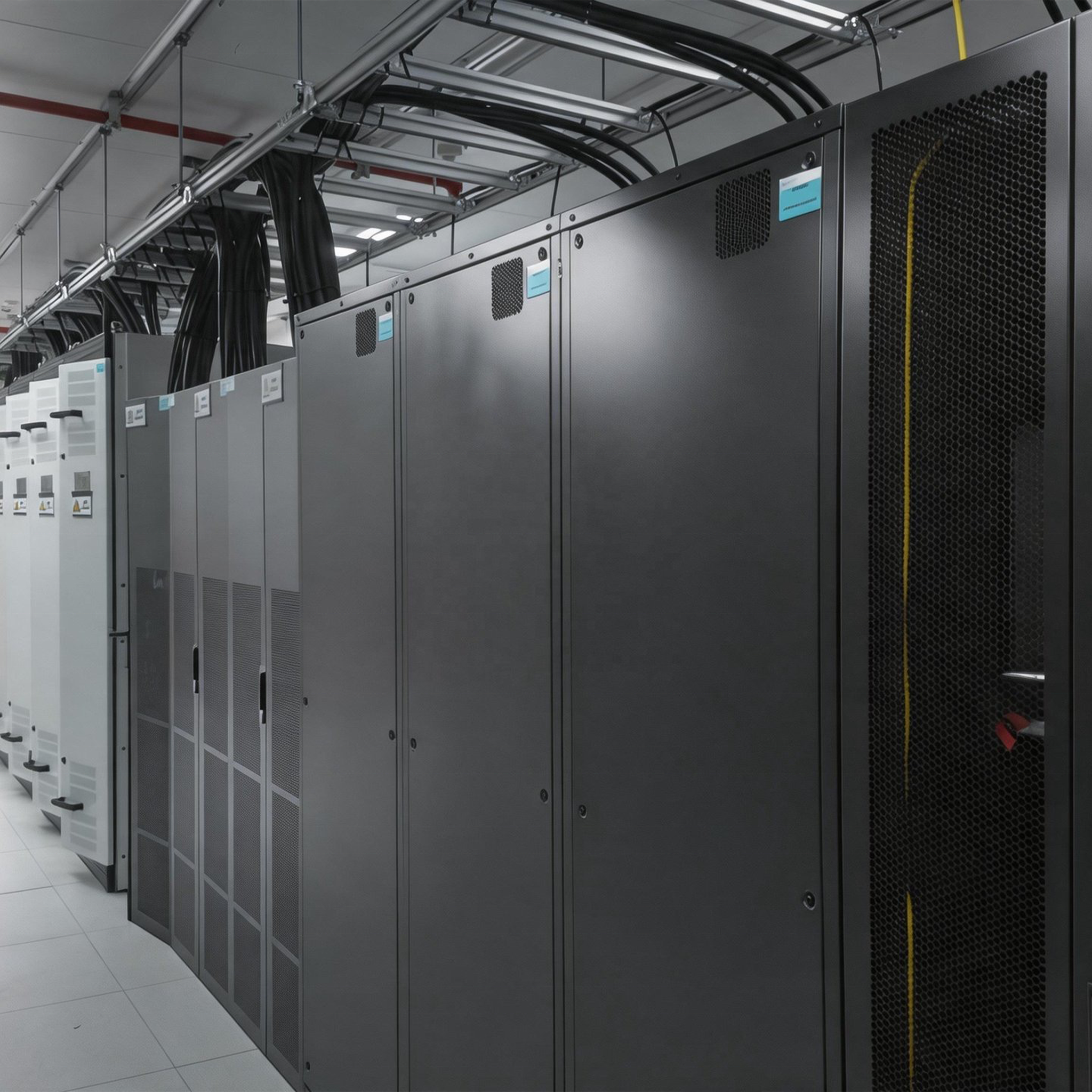 Smart Liquid Cooling 40FT Data Center Container  - Custom Server Cabinet Modular Data Facility