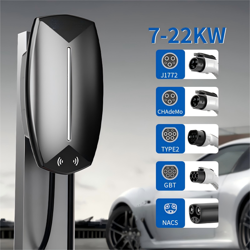 New Waterproof Wall-Mounted Smart EV Charger 3.5kW – OCPP Enabled AC Charging Station