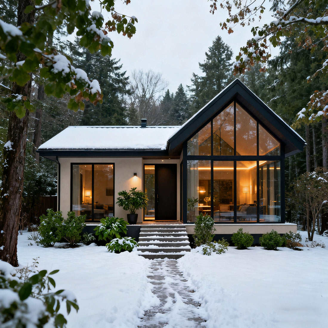 Modern Prefab Luxe House Galvanized Steel House Villa