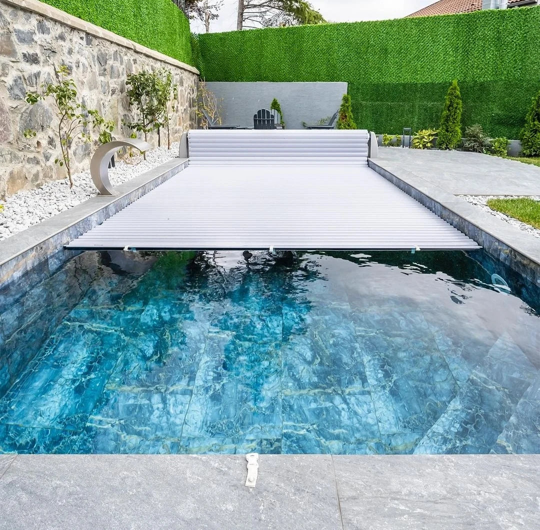 Modern Waterproof PC Auto-Swimming Pool Safety Cover
