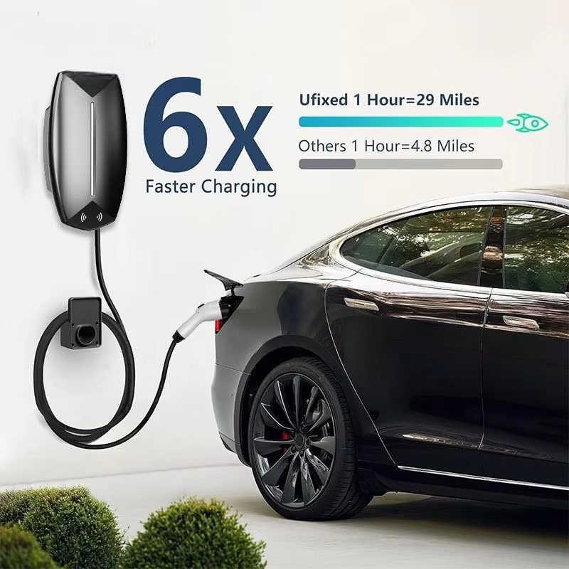 New Waterproof Wall-Mounted Smart EV Charger 3.5kW – OCPP Enabled AC Charging Station