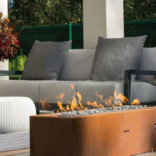 Premium Remote Control 450Mm Linear Burner Bio Fireplace