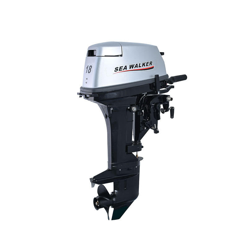 Modern 18HP Gasoline Outboard Motor – Durable 2-Stroke Marine Engine for Anglers & Recreational Boating