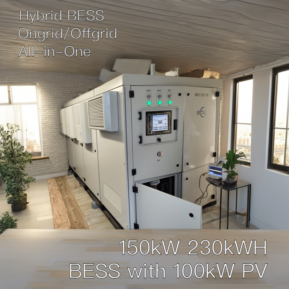 New Advanced Commercial Outdoor Lithium Battery - Solar Power Hybrid Storage System