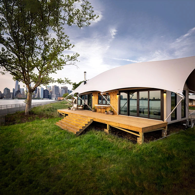 Architectural Grade Glamping Luxury Outdoor Safari Tents House with Bathroom