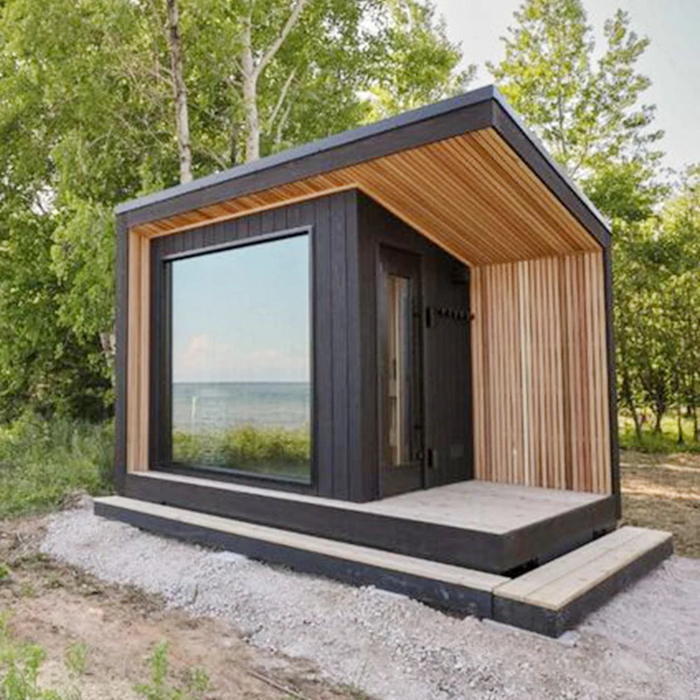 Cedar Zen Garden Sauna – 4 Person Wood-Fired Outdoor Retreat