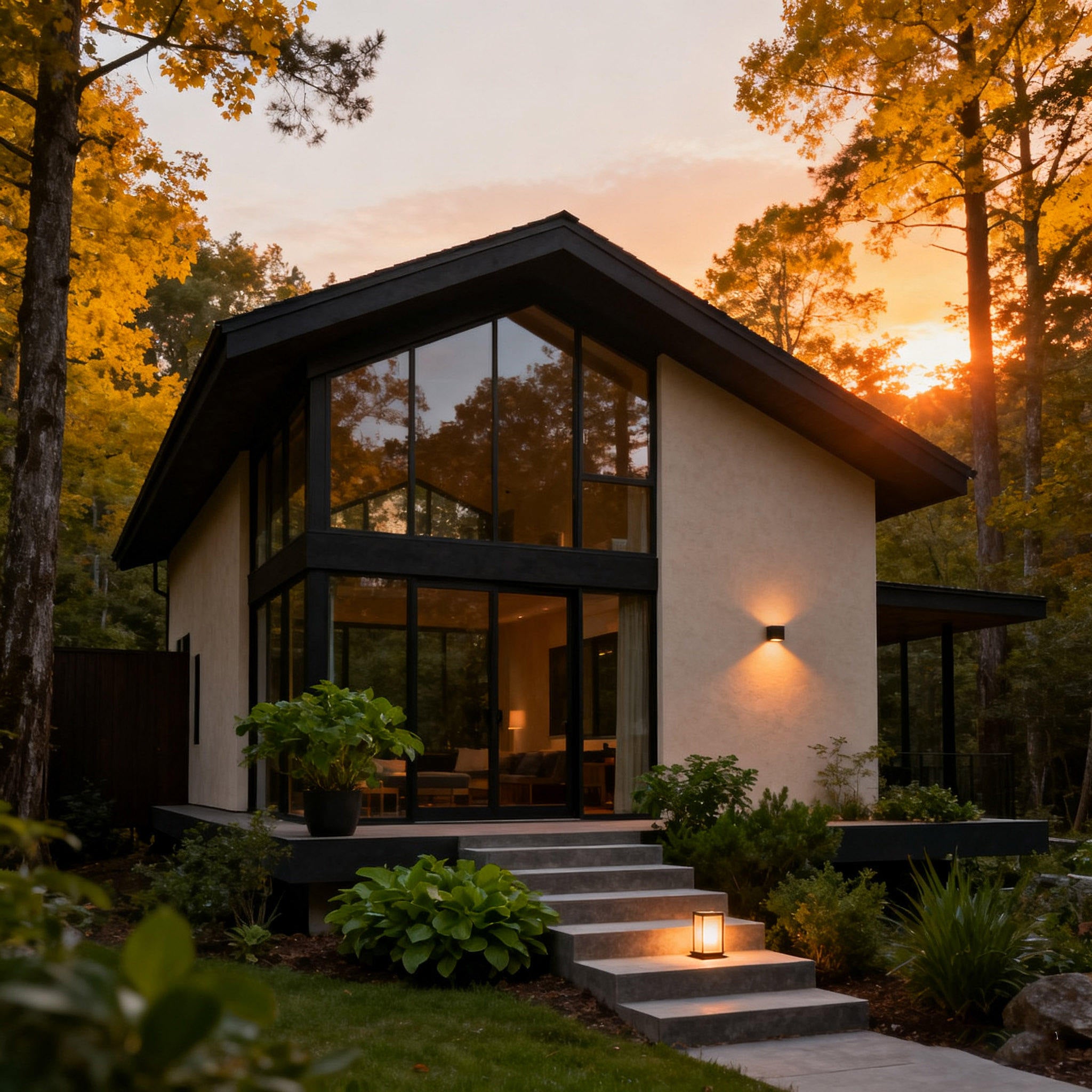 Modern Prefab Luxe House Galvanized Steel House Villa