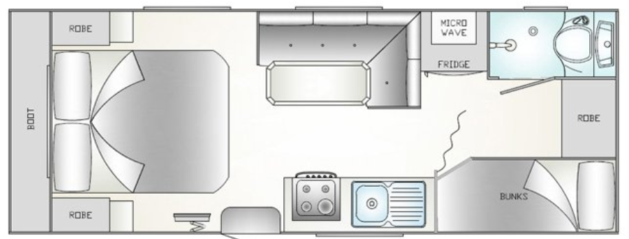 Premium Off-Road Caravan Modern Standard On-Road Touring House Mobile Camper
