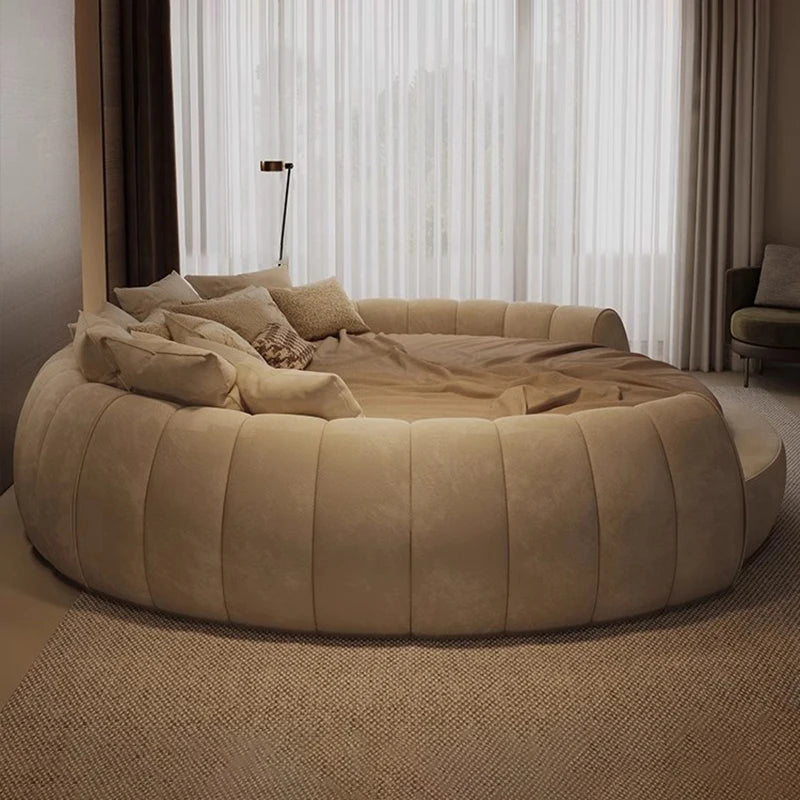 New Home Luxe Round Circular Bed Modern Interiors