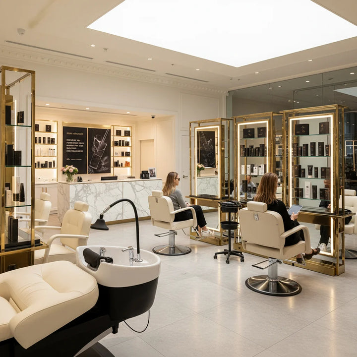 Luxury Head Spa Shampoo Bed Modern Salon Furniture