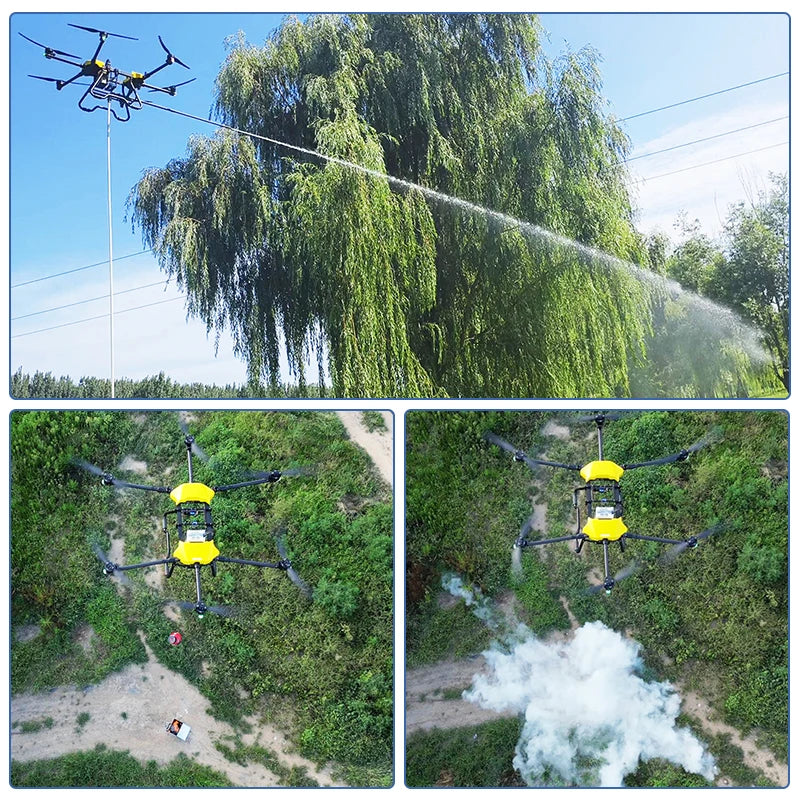 For New High Efficiency Fire Fighting Drone with JT Cleaning Components 3 Year Warranty Cost-Effective for Home Use