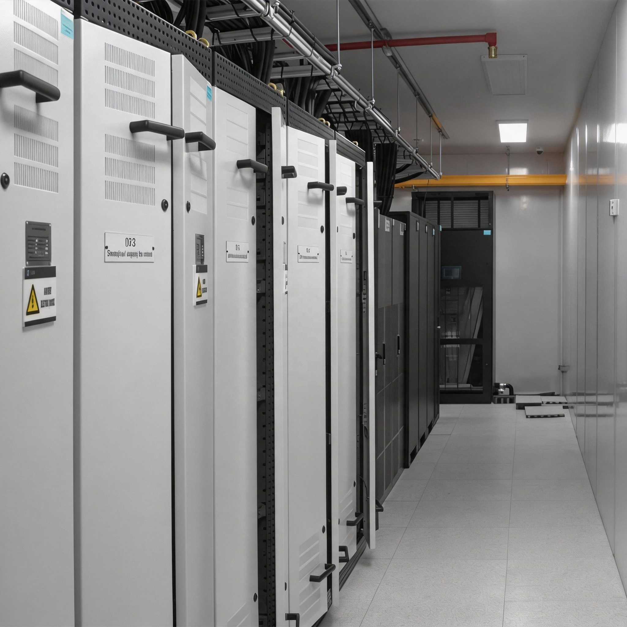 Smart Liquid Cooling 40FT Data Center Container  - Custom Server Cabinet Modular Data Facility
