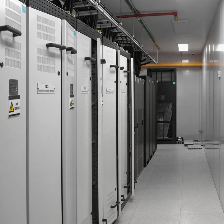 Smart Liquid Cooling 40FT Data Center Container  - Custom Server Cabinet Modular Data Facility