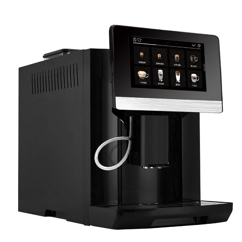 New Fully Automatic Bean to Cup Cappuccino Latte Long Espresso Coffee Machine