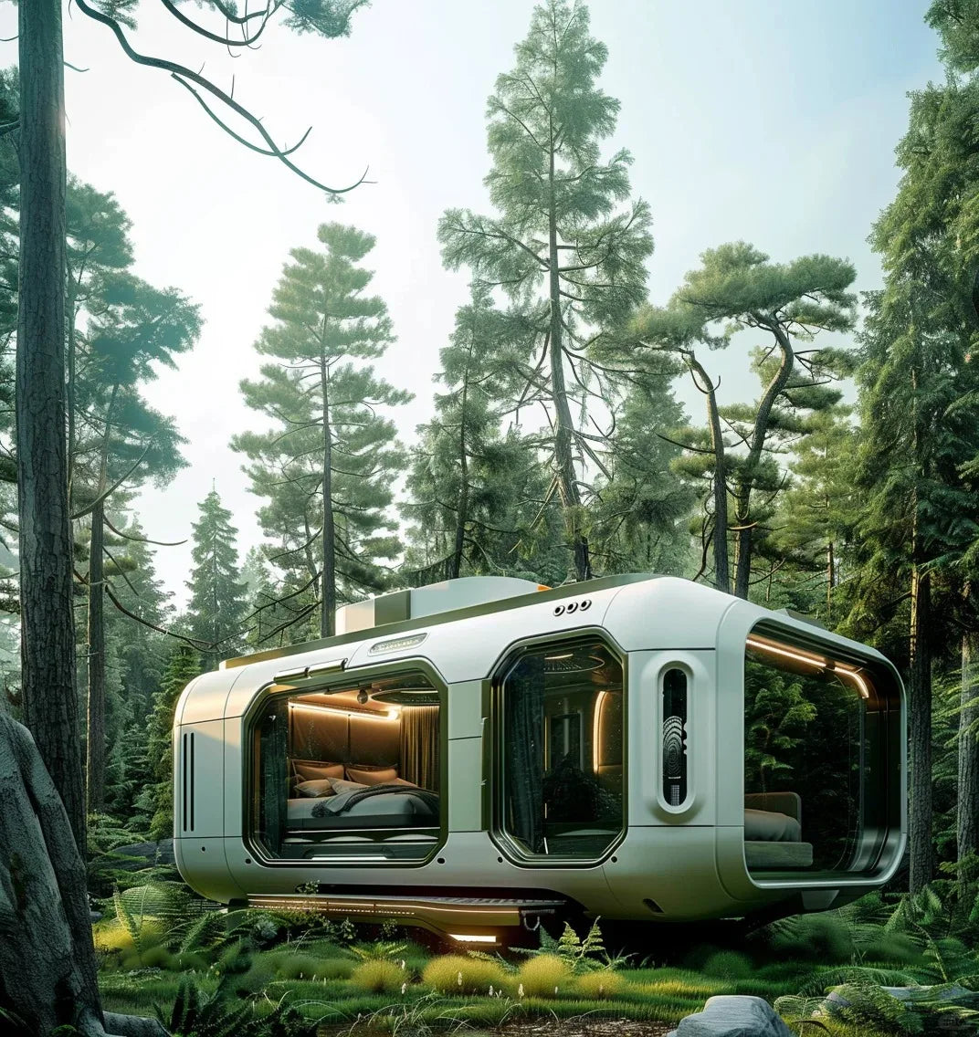 Modern Portable Hotel Prefab Wedding Container Restaurant Capsule Residence Mobile Smart House