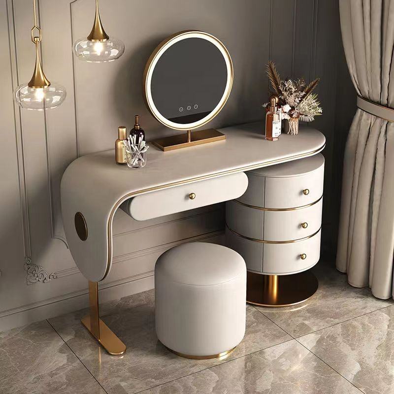 Luxury Dressing Table with Mirror – Advanced Bedroom Vanity & Makeup Table