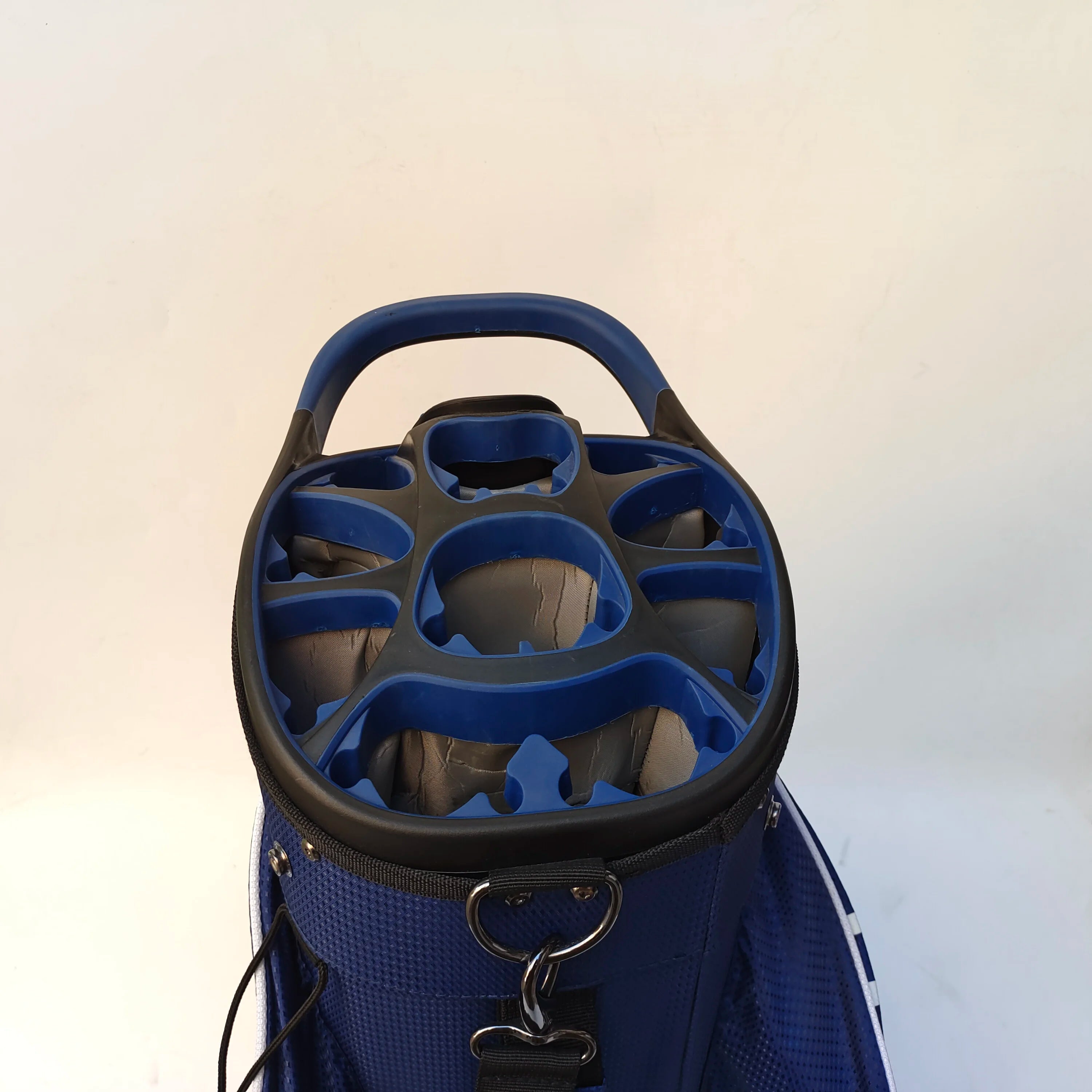 Vintage Waterproof Golf Cart Bag with Zipper Closure, High-Quality Golf Bag