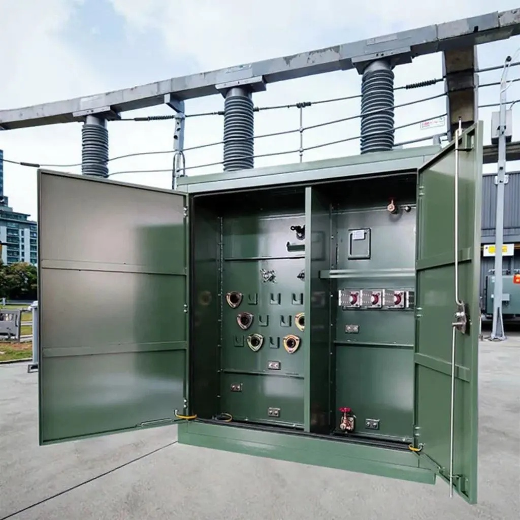 New High Power Pad Mounted Three-Phase Solar Transformer (19.94kV)