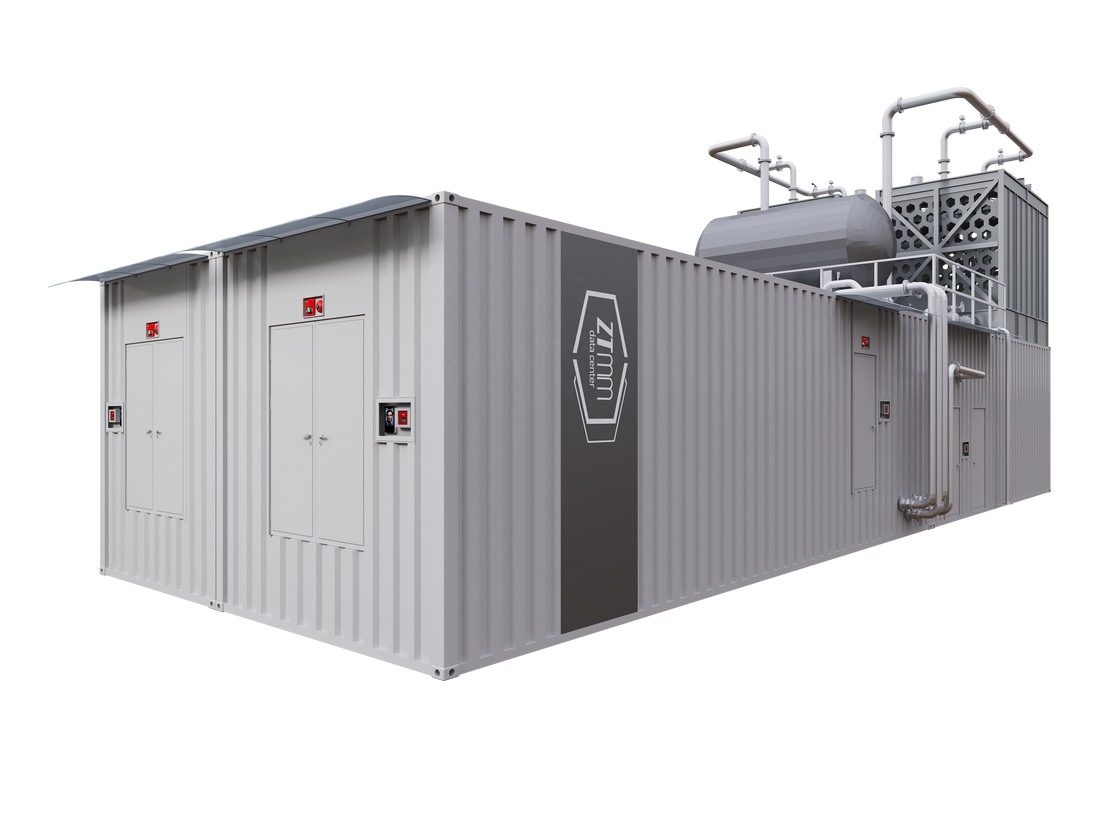 Smart Liquid Cooling 40FT Data Center Container  - Custom Server Cabinet Modular Data Facility