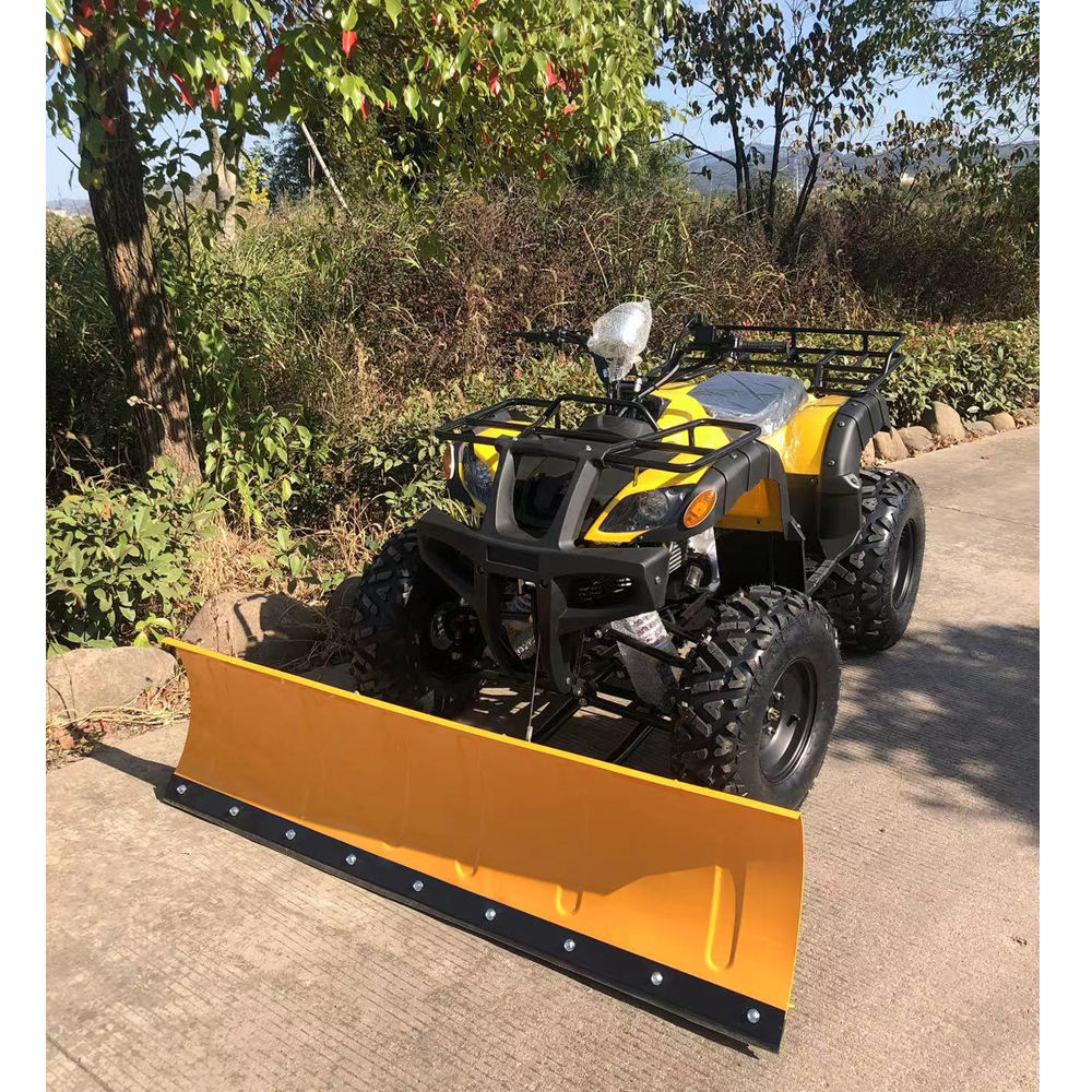 New Seat-Driven Four-Wheel Drive Snow Pusher with Motor – Multi-Purpose drive
