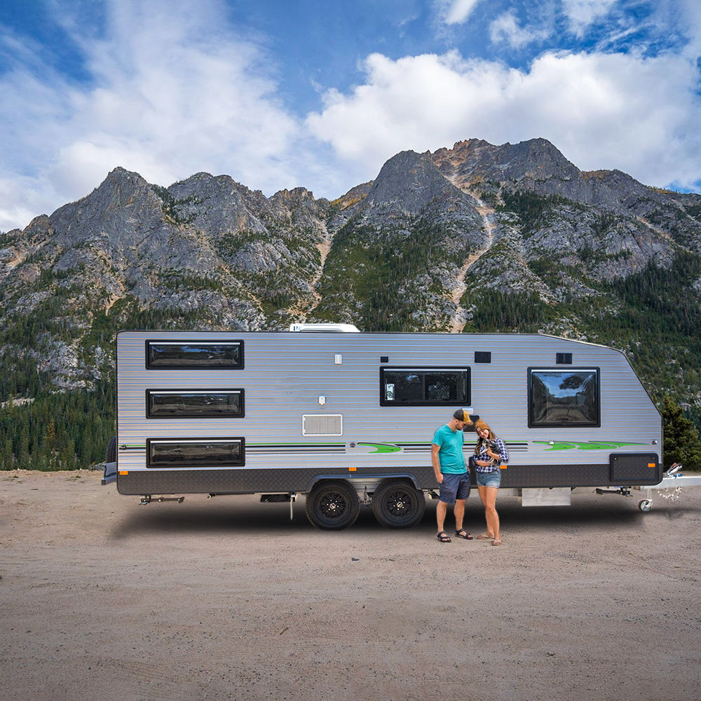 Luxury Family Off-Road Caravan Travel Trailer with Bunk Beds – Premium Adventure RV