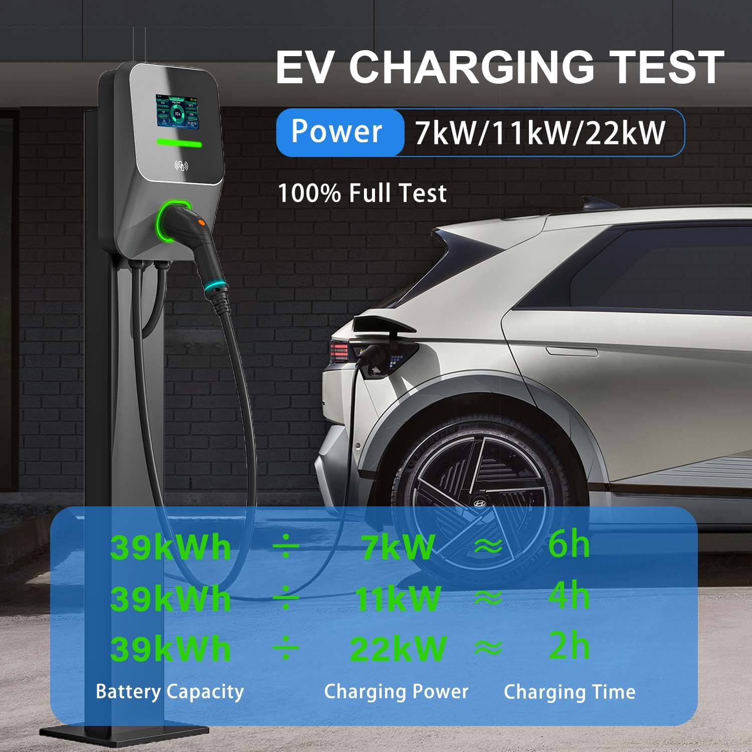 New 10M EV Wall Box Charger – Type 2 & GB/T Smart Charging Station