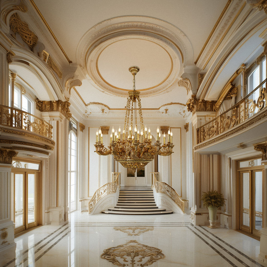 Luxury French Copper Pendant Light | Hand-Carved Bronze Brass Chandelier for Hotels &amp; Villas