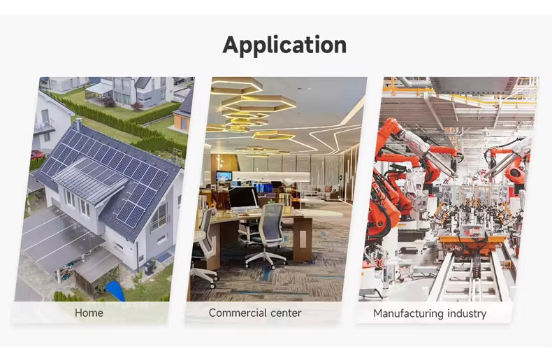 Modern Home Solar System ESS 5KW Hybrid Storage Lithium Battery off Grid Complete System