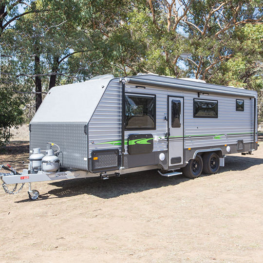 Luxury Family Off-Road Caravan Travel Trailer with Bunk Beds – Premium Adventure RV