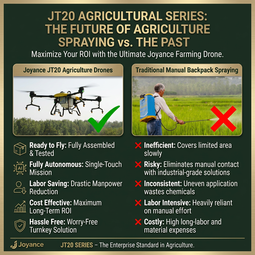New High Capacity Agricultural Drone Sprayer UAV with Fast Spray Pump