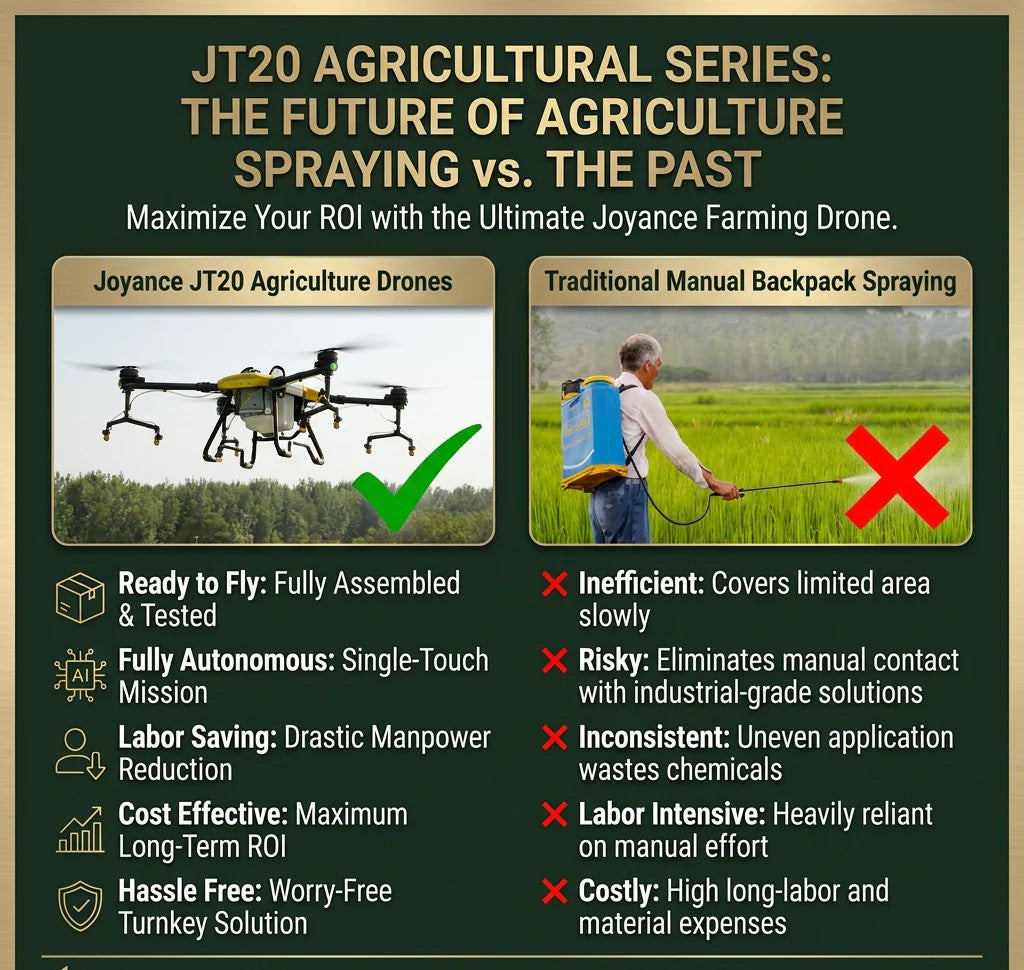 New High Capacity Agricultural Drone Sprayer UAV with Fast Spray Pump