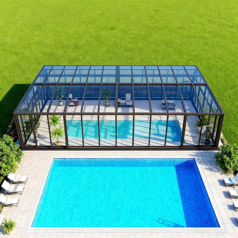 Fully Automatic Retractable Multipurpose Waterproof Sunroom